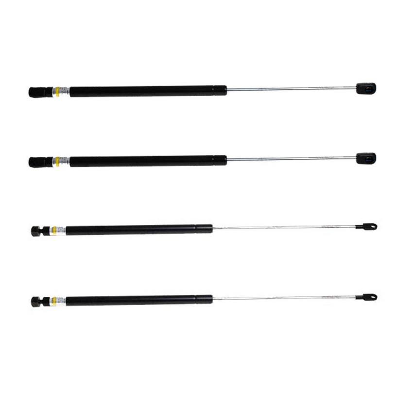 Volvo Hatch and Hood Lift Support Kit - Front and Rear (without Rear Spoiler) 3526575 - Lesjofors 4013936KIT